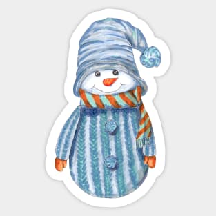 Snowman Sticker